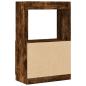 Preview: Highboard Räuchereiche 63x33x100 cm Holzwerkstoff