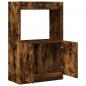 Preview: Highboard Räuchereiche 63x33x100 cm Holzwerkstoff