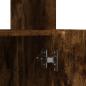 Preview: Highboard Räuchereiche 63x33x100 cm Holzwerkstoff