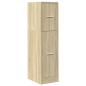 Preview: Apothekerschrank Sonoma-Eiche 30x41x118 cm Holzwerkstoff