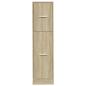 Preview: Apothekerschrank Sonoma-Eiche 30x41x118 cm Holzwerkstoff