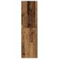 Preview: Apothekerschrank Altholz-Optik 40x41x144,5 cm Holzwerkstoff