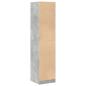 Preview: Apothekerschrank Betongrau 40x41x174,5 cm Holzwerkstoff