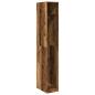 Preview: Kleiderschrank Altholz-Optik 30x50x200 cm Holzwerkstoff