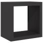 Preview: Brennholzregal Schwarz 60x40x60 cm Stahl