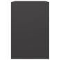 Preview: Brennholzregal Schwarz 60x40x60 cm Stahl