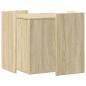 Preview: Katzenklo Sonoma Eiche 53x53x51 cm Holzwerkstoff
