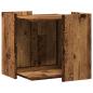 Preview: Katzenklo Altholz-Optik 53x53x51 cm Holzwerkstoff