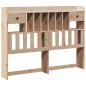 Preview: Kopfteil mit Stauraum 150 cm Massivholz Kiefer
