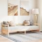 Preview: ARDEBO.de - Tagesbett mit Matratze 80x200 cm Massivholz Kiefer