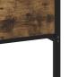Preview: Bettgestell ohne Matratze Räuchereiche 100x200 cm Holzwerkstoff