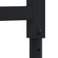 Preview: Werkbank Dunkelbraun 100x60x(71,5-98) cm Massivholz Eiche
