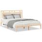 Preview: Massivholzbett Extra Lang ohne Matratze 140x210 cm