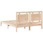 Preview: Massivholzbett Extra Lang ohne Matratze 140x210 cm
