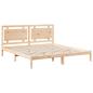 Preview: Massivholzbett Extra Lang ohne Matratze 180x210 cm