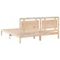 Preview: Massivholzbett Extra Lang ohne Matratze 180x210 cm