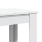 Preview: Bartisch Weiß 51x50x103,5 cm Holzwerkstoff