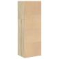 Preview: Bücherregal Sonoma-Eiche 40x30x114 cm Holzwerkstoff