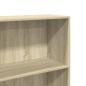 Preview: Bücherregal Sonoma-Eiche 60x30x152 cm Holzwerkstoff