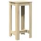 Preview: Bartisch Sonoma-Eiche 51x50x103,5 cm Holzwerkstoff