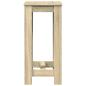 Preview: Bartisch Sonoma-Eiche 51x50x103,5 cm Holzwerkstoff