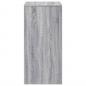 Preview: Bartisch Grau Sonoma 51x50x103,5 cm Holzwerkstoff