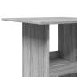 Preview: Bartisch mit Ablagen Grau Sonoma 60x60x102 cm Holzwerkstoff