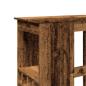 Preview: Bartisch mit Regal Altholz-Optik 90x47,5x103,5 cm Holzwerkstoff