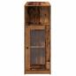 Preview: Bartisch mit Regal Altholz-Optik 101x40x103,5 cm Holzwerkstoff