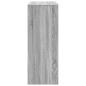 Preview: Bartisch mit Regal Grau Sonoma 90x40x103,5 cm Holzwerkstoff