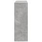 Preview: Bücherregal/Raumteiler Betongrau 100x33x94,5 cm