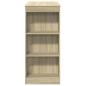 Preview: Bartisch mit Regal Sonoma-Eiche 95x47x103,5 cm Holzwerkstoff