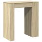 Preview: Bartisch mit Regal Sonoma-Eiche 95x47x103,5 cm Holzwerkstoff