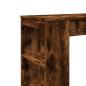 Preview: Bartisch mit Regal Räuchereiche 95x47x103,5 cm Holzwerkstoff