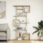 Preview: Bücherregal Sonoma-Eiche 92x29x188 cm Holzwerkstoff