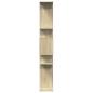Preview: Bücherregal Sonoma-Eiche 92x29x188 cm Holzwerkstoff