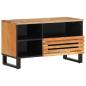 Preview: ARDEBO.de - TV-Schrank 80x34x46 cm Massivholz Akazie
