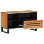 Preview: TV-Schrank 80x34x46 cm Massivholz Akazie
