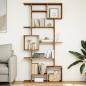 Preview: ARDEBO.de - Bücherregal Artisan-Eiche 92x29x188 cm Holzwerkstoff