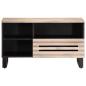 Preview: TV-Schrank 80x34x46 cm Massivholz Mango