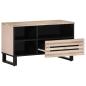 Preview: TV-Schrank 80x34x46 cm Massivholz Mango