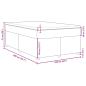 Preview: Boxspringbett mit Matratze Creme 160x200 cm Stoff
