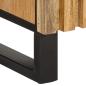 Preview: Sideboard 90x34x75 cm Raues Massivholz Mango