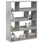 Preview: Bücherregal Betongrau 100x33x125,5 cm Holzwerkstoff