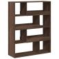 Preview: ARDEBO.de - Raumteiler Eichen-Optik 100x33x125,5 cm Holzwerkstoff