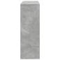 Preview: Raumteiler Betongrau 100x33x94,5 cm Holzwerkstoff