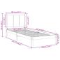 Preview: Massivholzbett Extra Lang ohne Matratze 100x210 cm
