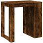 Preview: Bartisch Räuchereiche 102x70x103,5 cm Holzwerkstoff