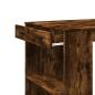 Preview: Bartisch Räuchereiche 102x70x103,5 cm Holzwerkstoff