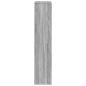 Preview: Bücherregal Grau Sonoma 100x33x156,5 cm Holzwerkstoff
